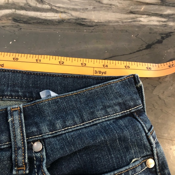 Wrangler Classic Boot Cut Denim Jeans Size 10 33-34” Leg 10” Rise Sexy - Picture 7 of 10